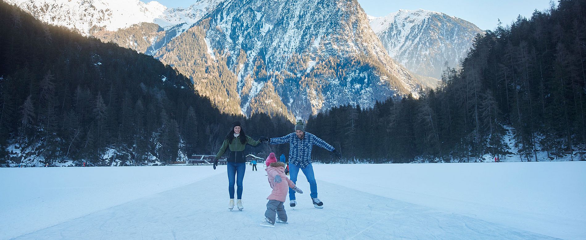 Eislaufspaß in Sölden Eislaufen