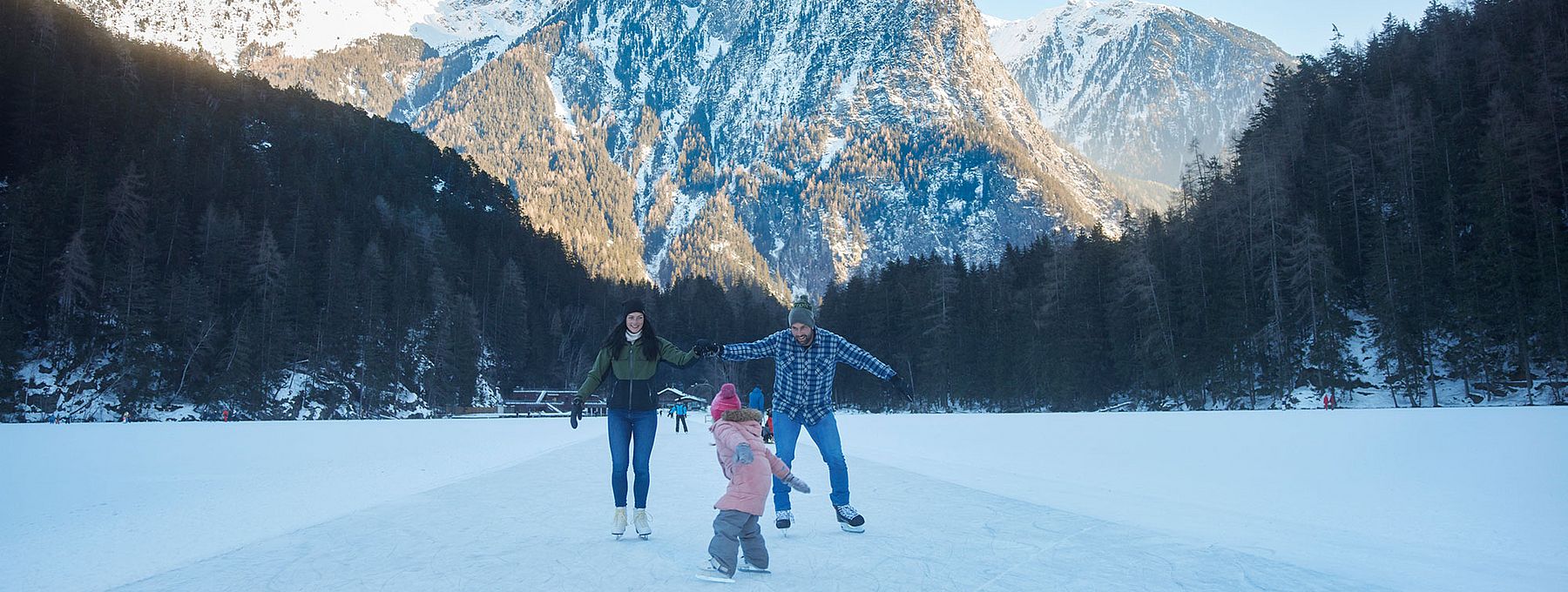 Eislaufspaß in Sölden Eislaufen