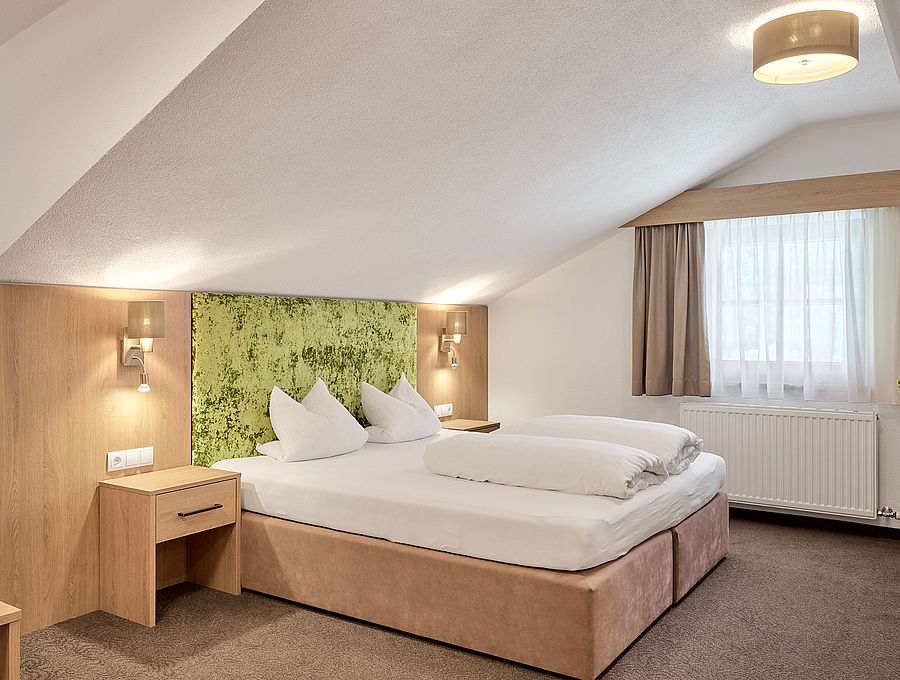 Doppelzimmer Superior im Hotel RidersIn in Sölden